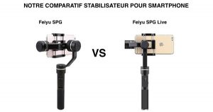 Comparatif Feiyu SPG et SPG Live