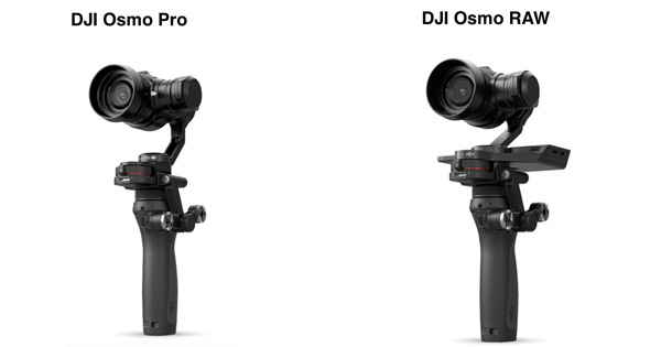 DJI Osmo Pro et RAW différence