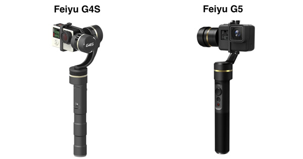 Feiyu G4S et G5 stabilisateur Gopro