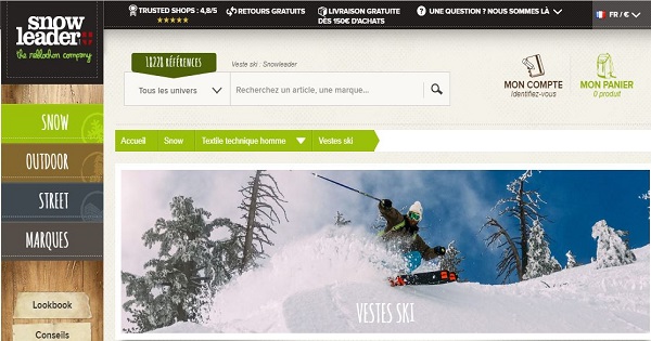 Combien coûte une veste de ski homme